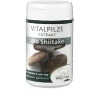 Pilze Wolhrab Shiitake Bio 60Cap. 100 g