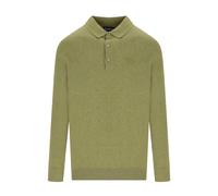 BARBOUR PIMA LAUREL GREEN KNITTED POLO SHIRT XL