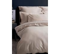 Pima Cotton Sateen 450 Thread Count Duvet Cover Belledorm Beige Super King