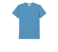 Lacoste Pima Cotton Short Sleeve T-Shirt- Blue, Blue, Size S, Men Blue