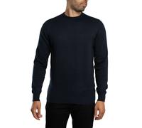Barbour Lifestyle Mens Pima Cotton Crew Neck Jumper - Colour: NY91 Navy - Size: Medium