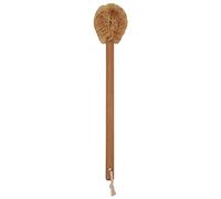 Pimahnry Updated Modern Version Toilet Bowl Brush, Natural Coconut Fiber Brush and Beechwood Handle for Bathroom Toilet - Sturdy, Deep Cleaning,Toilet Cleaning Brush with Hanging Hook