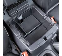 PIMCAR Center Console Organizer Compatible with Jeep Wrangler JL/JLU 2018-2021 2022 & Jeep Gladiator JT Truck 2020 2021 2022 Armrest Storage Interior Box Tray (Not for JK/JKU)-Black