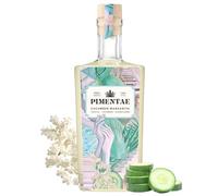 Pimentae Cucumber and Elderflower Margarita Cocktail, 50cl, 14.5% ABV, Pre-Mixed and Ready to Drink Tequila Cocktail Mix with Flavours of Cucumber, and Agave, 5 Servings