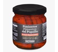 Pimientos del Piquillo Extra Estilo Tradicional, Roasted Red Peppers, Traditional Style, 185g pack de 3
