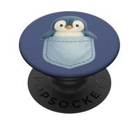 Pimkin the Pocket-Sized Penguin Pocket PopSockets Adhesive PopGrip