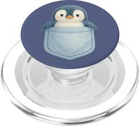 Pimkin the Pocket-Sized Penguin Pocket PopSockets PopGrip for MagSafe