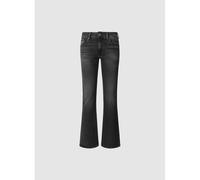 Pimlico Flared Jeans with Low Rise Dark Navy