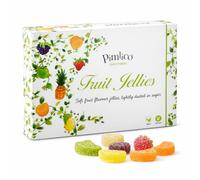Pimlico Vegan Fruit Jellies sweets 200g | Candy Gift Box with Natural fruit Jelly Sweets Gift Box | Gelatin-Free | Perfect Vegan Gift jelly fruits