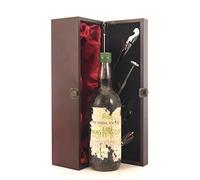 Pimms No 4 The Original Rum Sling (1960's) in a silk lined wooden box with four wine accessories, 1 x 700ml