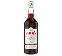 Pimm's | the Original No. 1 Cup | 22% vol | 1L | Fruity Flavour | Herbal Botanicals | Caramelised Orange & Warm Spices | Gin Based Spirit | Recommended for Cocktails