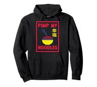 Pimp My Noodles Ramen Noodles Bowl Japanese Asian Foodie Pullover Hoodie