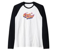 Pimp My Ride Retro Flame Logo Y2K TV Show Raglan Baseball Tee