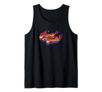 Pimp My Ride Retro Flame Logo Y2K TV Show Tank Top