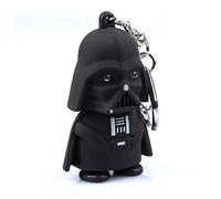 Pimp my shoes Rubber Darth VaderStar Wars Trilogy Collectors Cartoon Keyrings chain chains bag clip charm for Christmas Birthday Stocking Filler Novelty Small Gift Set Ideas for Kids Men Women