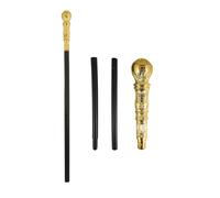 Pimp Stick Cane Gold Fancy Dress Costume Accessory