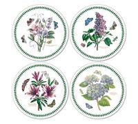 Pimpernel 34 cm Diameter MDF with Cork Back Botanic Garden Round Placemats, Set of 4, Multi-Colour