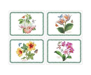 Pimpernel 40.1 x 29.8 cm Medium "Exotic Botanic Garden" Placemats, Set of 4, Multi-Colour