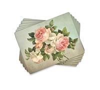 Pimpernel Antique Roses Placemats, Set of 6
