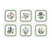 Portmeirion Coasters – Pimpernel Botanic Garden, Set of 6, 4 x 4 in