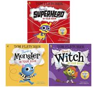 Pimpernel Press Ltd Who's In Your Book Series By Tom Fletcher 3 Books Collection Set (Monster, Superhero & Witch)