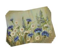 Pimpernel Set of 4 Place Mats Field Flowers