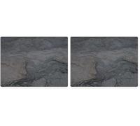 Pimpernel Set of 6 Midnight Slate Placemats - Cork-Backed Table Mats, Multi-Color Design with Heat Resistance & Stain Protection for Everyday Dining, 30.5 x 23cm (Pack of 2)