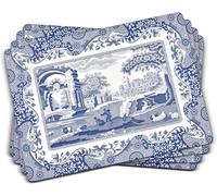 Portmeirion Home & Gifts Italian Placemats S/4 (s), Blue & White