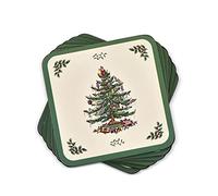 Pimpernel Spode Christmas Tree Coasters (4)