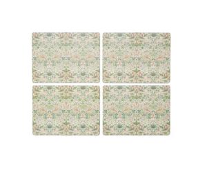 Pimpernel Strawberry Thief Placemats 30x40 cm 4 pack Green
