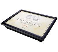 Pimpernel Vin De France Lap Tray, Black