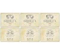 Pimpernel Vin de France Placemats - Set of 6