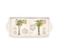 Pimpernel Vintage Palm Study Collection Sandwich Tray | Serving Platter | Crudit? and Appetizer Tray for Indoor and Outdoor use | Made of Melamine | M
