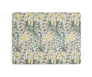 Pimpernel - William Morris & Co Placemat 4-pack, Daffodil - Green