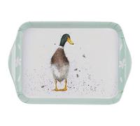 Pimpernel Wrendale Designs Extra Small 21 x 14cm Melamine Scatter Tray, Guard Duck