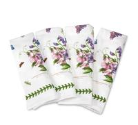 Pimpernel x Botanic Garden Set of 4 Napkins - Soft Cotton Table Napkins, Floral Design, Multi-Colour, Reusable and Durable, Suitable for Everyday Dining, Special Occasions, or Table Decor