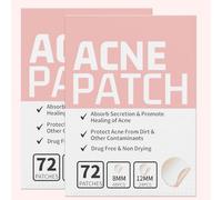 Pimple Patches for Face,144pcs Hydrocolloid Acne Patches, Absorbing Cover Invisible Blemish Spot Patches, Spot Treatment Stickers Effectively Calm & Relieves Acne Facial Skin Care