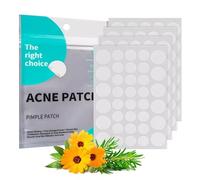 Pimple Patches for Face (72 PCS) Hydrocolloid Patches for Acne,Patch to Cover Zit & Blemishes, Spot Stickers, Invisible Spot Patches, Breakout-Fighting Dots for Spot