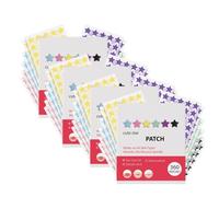Pimple Patches for Face, Hydrocolloid Acne Patches, Cute Star Zit Covers, Absorb Fluid Quickly, Star Blemish Patches for Skin Care, Vegan 360 Counts (3)