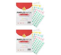 Pimple Patches - Gentle Absorbing Spot Stickers for Blemish Care - Lightweight, Breathable Design for Day or Overnight Use - Suitable for All Skin Types (2pcs)