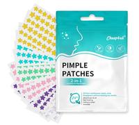 Pimple Patches Spot Patches Pimple Patch Hydrocolloid Treatment Invisible Blemish Stickers Dots Spots Acne Patch Effectively Calms & Relieves Acne (Star 480 PCS)