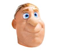 Pimple Po-pping - Realistic Cartoon Head Zit Squeeze Simulator, Silicone Spot Po-pping Toy, Funny Sensory Toy For Teens Adults Students, Desk Travel Cla