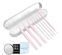 Pimple Popper Tool Kit - Professional Face Pimple Extractor Kit,Professional Facial Cleaner Blemish Remover Deep Cleaning Skin Care Products for Women Men Travelers Teens