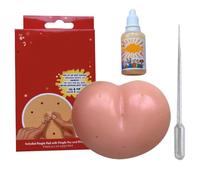 Pimple Popper Toy, Stress Relief Pimple Popping Toy, Funny Squeeze Spot Popper, Reusable Portable for Adults Kids