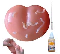Pimple Popper Toy, Stress Relief Pimple Popping Toy, Funny Squeeze Spot Popper Toy, Reusable Portable Pimple Toy for Adults Kids Gift for Christmas