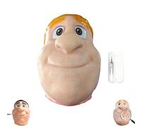 Pimple Popping ToyPimple Popping Fidget Toy, Realistic Blackhead Popper Fidget Face Simulator for Stress & Anxiety Relief, Gift for Practical Jokes and Sensory Exploration (B)