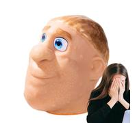 Pimple Poppings Fidget Toy, Realistic Blackhead Poppers Fidget Face Simulator, With Sensory Bumps, Stress Relief, 22x28x25cm Spot Toy Reusable For Adults Kids Student