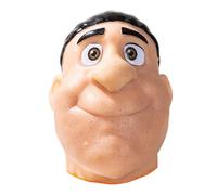 Pimple Toy - Realistic Face for Desk and Office, Silicone Squeeze Pad with Sensory Bumps, Stress Relief for Teens, Students, Travel, Classroom, Holiday Fun, 8.66x11.02x9.84 inches