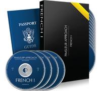 PIMSLEUR FRENCH LEVEL 1 - Learn French w/Dr. Pimsleur's Famous French Language Learning Course, Featured on PBS. Beginner French to Intermediate Fast! - Press Play, Listen & Learn the French Language - 30 French Lessons/16 Audio CDs