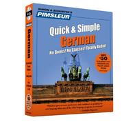 Pimsleur German Quick & Simple Course - Level 1 Lessons 1-8 CD: Learn to Speak and Understand German with Pimsleur Language Programs